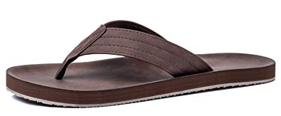 VIIHAHN Men's Flip Flops Summer Beach Sandals Extra Large Size Arch Support Slippers