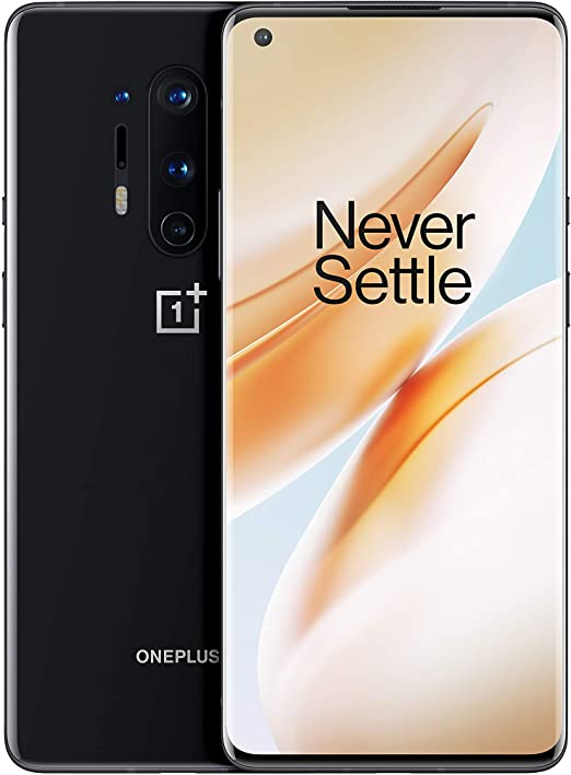 OnePlus 8 Pro 5G 8GB RAM 128GB UK SIM-Free Smartphone with Quad Camera, Dual SIM and Alexa built-in Onyx Black - 2 Years Warranty