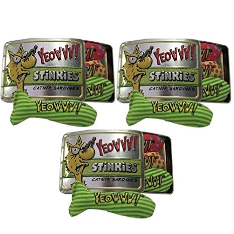 Yeowww Tin of Stinkies, 3 in a Sardine Tin