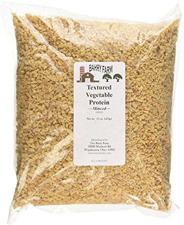 Minced Textured Vegetable Protein, 1 lb.
