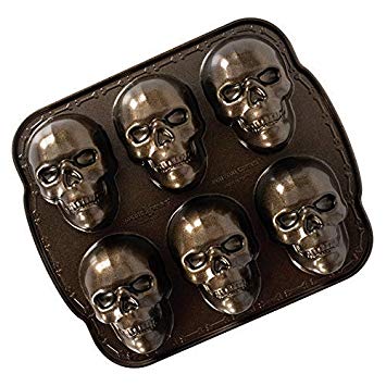 Nordicware 59933 Haunted Skull Cakelet Pan