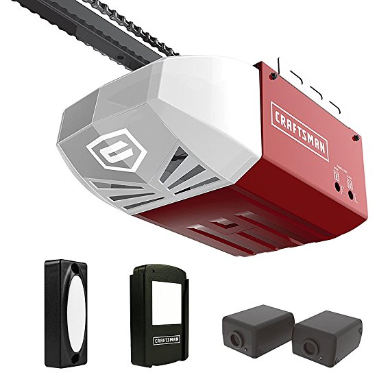 Craftsman 1/2 hp Garage Door Opener, Chain Drive