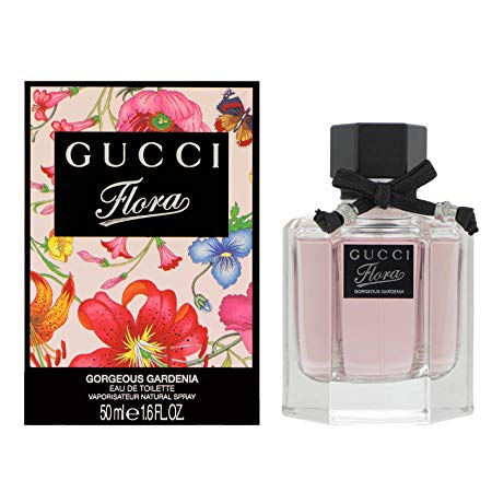 Gucci Flora Gorgeous Gardenia Eau De Toilette Spray for Women, 1.7 Ounce