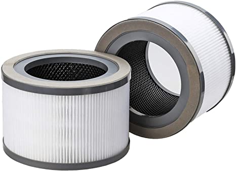 RONGJU Replacement Filter Parts Compatible with Levoit Vista 200 Vista 200-RF Air Purifier, 2 Pack Air Purifier Filters
