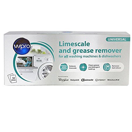 NEW Limescale & Detergent Remover for All Dishwashers and Washing Machines - Genuine Indesit Hotpoint Professional collection - Replace old Part numbers: C00089780 , C00091077 , C00091561 (Box of 12)