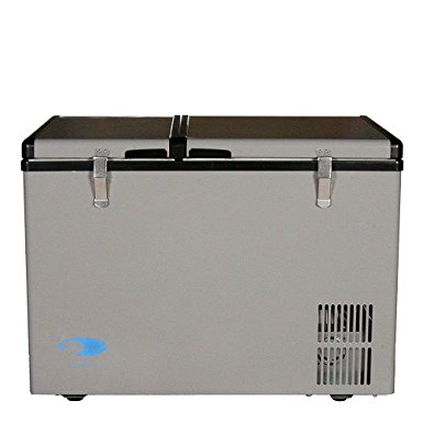 Whynter FM-62DZ Dual Zone Portable Refrigerator/Freezer, 62-Quart