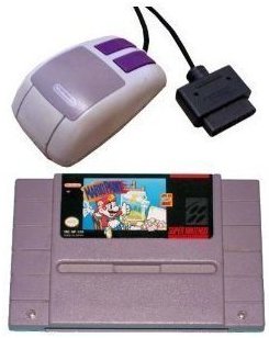 Mario Paint & Super NES Mouse (Super Nintendo) SNES Game