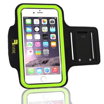 Armband for iPhone 6s/6/5 & Samsung S7/S6/S5. Premium Running Phone Case Arm Band Gym Holder (Yellow)
