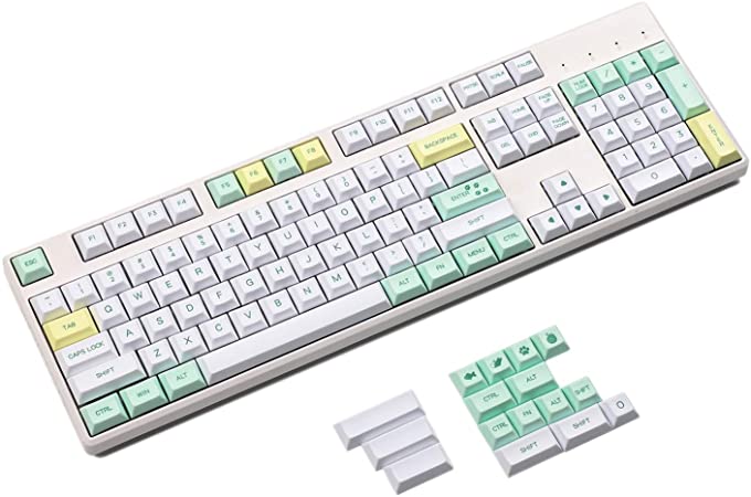 YMDK 120 Key Dye Sub DSA Profile PBT Keycap for MX Mechanical Keyboard 104 87 61 YMD96 KBD75 FC980M VEA 75% SP64 GK64 Tada68 (Only Keycap)