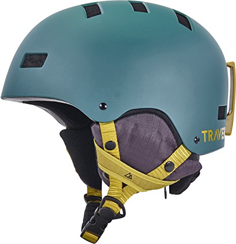 Traverse Dirus 2-in-1 Convertible Ski & Snowboard / Bike & Skate Helmet with 10 vents