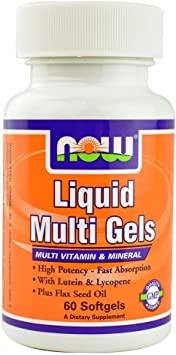 Now Foods Liquid Multi Softgels 60 Sgels