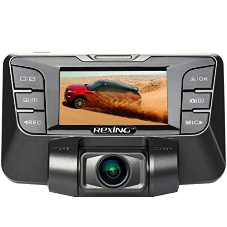 REXING S300 Dash Cam Pro with 1080P 170 Degree Wide Angle