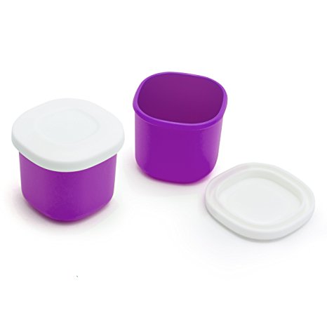 Bentgo Sauce Container (2 Pack) - Two 1.35oz Leak-Resistant Dippers Built to Fit in Either Compartment of Your Bentgo Lunch Box