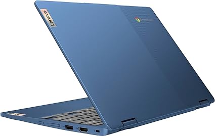 Lenovo Flex 3i Chromebook 12.2" WUXGA Touch Laptop, Intel Processor N100, 4core, 3.4GHz, Intel UHD Graphics, 4GB RAM 192GB Storage(64GB eMMC 128GB Card), Chrome OS, Abyss Blue, TECL Bundle