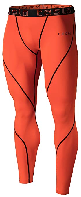 Tesla Men's Compression Pants Baselayer Cool Dry Sports Tights Leggings MUP19/MUP09/P16