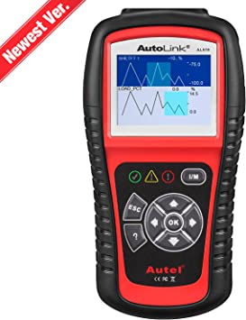 Autel AutoLink AL519 OBD2 Scanner Enhanced Mode 6 Check Engine Code Reader, Universal Car Diagnostic Tool with One-Click Smog Check, DTC Breaker, Upgraded Ver. of AL319