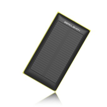 ZeroLemon SolarJuice 10000mAh Dual USB Port Portable Solar Battery Charger Outdoor Solar Power Charger for iPhone 6, iPhone 7, Galaxy Note 5, Note 7, LG G5, iPad, Samsung and More