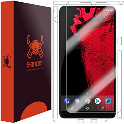 Essential Phone Screen Protector   Full Body (PH-1), Skinomi TechSkin Full Coverage Skin   Screen Protector for Essential Phone Front & Back Clear HD Film