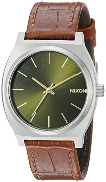 Nixon Men's A0451888 Time Teller Analog Display Japanese Quartz Brown Watch