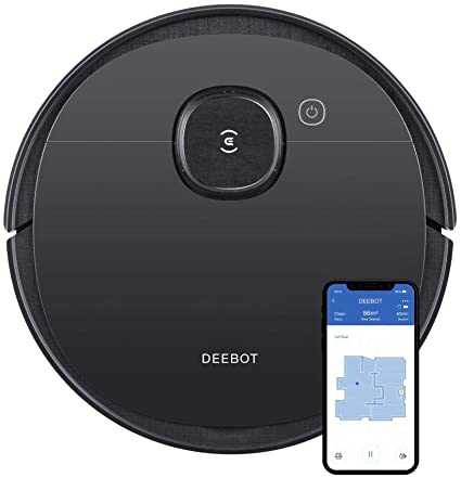 Ecovacs OZMO T5 Robot Vacuum, Black