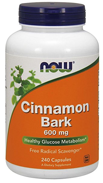 Now Foods Cinnamon Bark 600mg, 240 Capsules