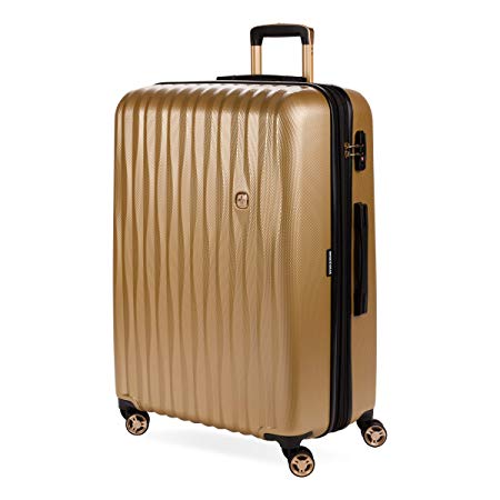 SWISSGEAR 7272 27” Energie Hardside Polycarbonate Spinner Luggage - Gold