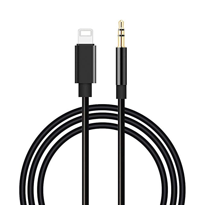 Stereo Headphone Jack Adapter Premium Auxiliary Cord AUX Cable/Auxiliary Cable,1M to 3.5mm Auxiliary Audio Stereo Cord iOS 10.2 (Black)