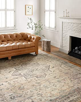 Loloi II Hathaway Collection Area Rug HTH-07 Multi/Ivory 7'-6" x 9'-6"