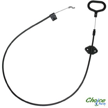 Choice Parts - Black Recliner Cable with Release Handle - Exposed Cable Length: 4.75" - Total Cable Length: 36.5"
