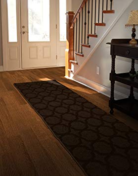 Garland Rug Sparta 2-Feet by 8-Feet, Mocha