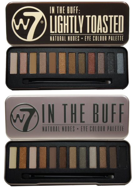 W7 In the Buff Eye Shadow Palette and In the Buff Lightly Toasted Eye Shadow Palette Set