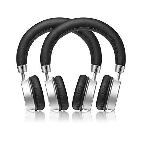 G-CORD (TM) Stereo Sound Adjustable Bluetooth Wireless Headphones