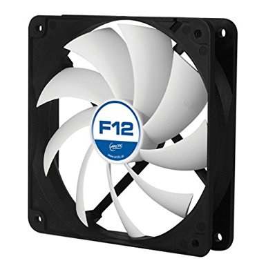 Arctic F12 PWM PST Value pack Standard Low Noise PWM Controlled Case Fan with PST Feature Cooling, 5 Pack