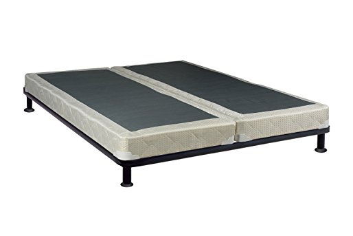 Continental Sleep 5-Inch Queen Size Assembled Split Box Spring For Mattress, Elegant Collection