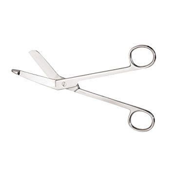 Mabis Precision Lister Bandage Scissors Shears, Stainless Steel