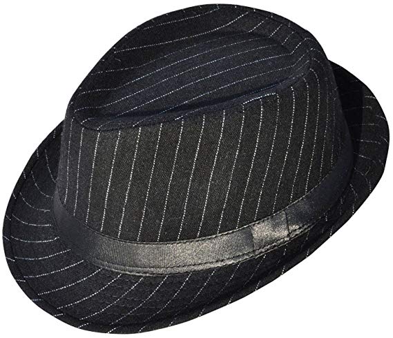 Lullaby Mens Womens Short Brim Classic Manhattan Gangster Trilby Fedora Hat