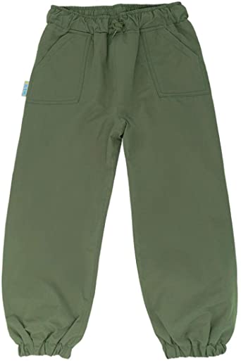 JAN & JUL Kids Water-Proof Soil-Repellent Puddle-Dry Rain Pants for Girls Boys