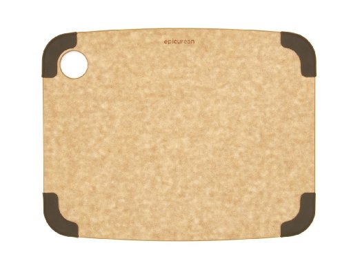 Epicurean Non-Slip Series Cutting Board, 11.5-Inch by 9-Inch, Natural/Brown