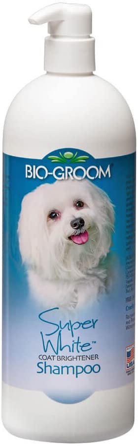 BioGroom Super White Coat Brightener Shampoo, 32 oz