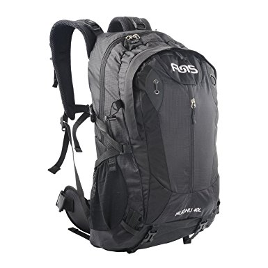 Funs 40L Internal Frame Camping Hiking Travel Daypack Backpack /w Rain Cover