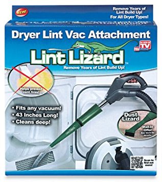 As Seen On TV 6057-12 Lint Lizard Flexible Vacuum Hose