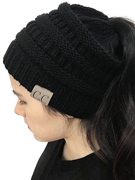 Choies Women Unisex Warm Soft Chunky Cable Knit Slouchy Oversized Beanie Hat Cap
