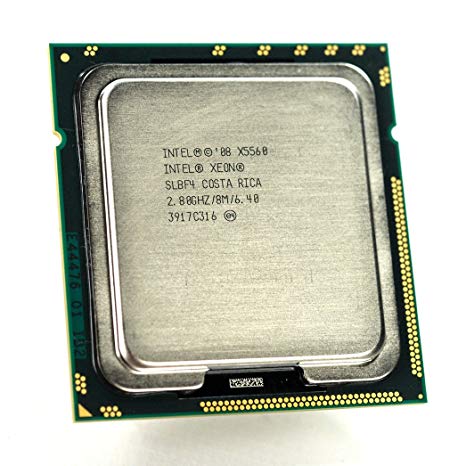 2.8GHz Intel Xeon X5560 Quad Core 6.4 GT/s 8MB L3 Cache Socket LGA1366 SLBF4