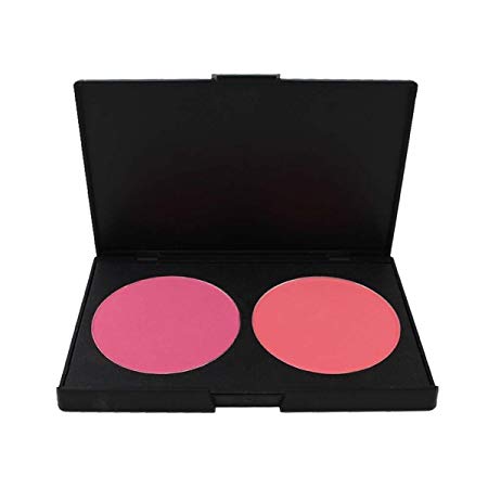 Pure Vie Professional 2 Colors Cream Blush / Blusher Powder Makeup Palette Contouring Kit