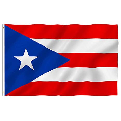 Oniche Puerto Rico Flag 3X5 FT Puerto rico Flag National Flag Quality Polyester Flag Indoor/Outdoor Flags Vivid Color Flag with Brass Grommets (Puerto Rico Flag) …
