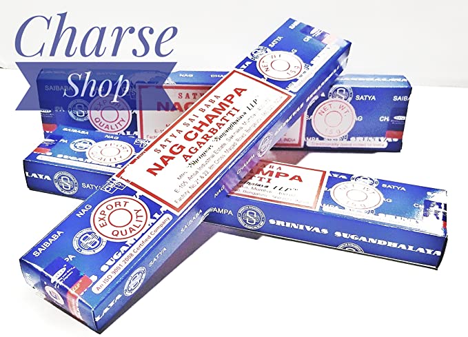 Satya Sai Baba Nag Champa Incense in the Small Box of 15 grams