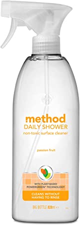 Method Daily Shower Surface Cleaner Spray Passion Fruit, 828ml