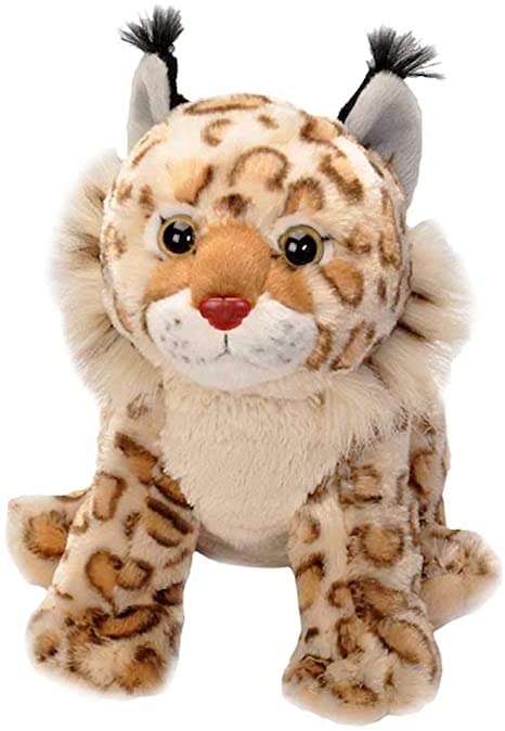 Wild Republic Bobcat Plush, Stuffed Animal, Plush Toy, Gifts for Kids, Cuddlekins 12 Inches