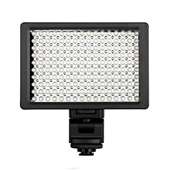 collee 160 LED HD-160 Dimmable Ultra High Power Panel Digital Camera / Camcorder Video Light, LED Light for Canon, Nikon, Pentax, Panasonic,SONY, Samsung and Olympus Digital SLR Cameras