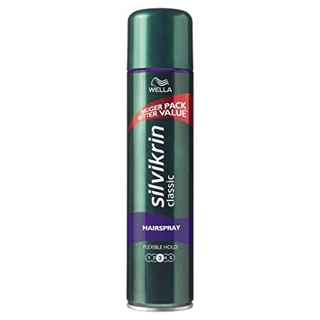 Wella Silvikrin Classic Hairspray Flexible Hold, 400 ml